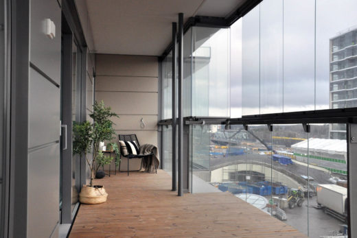 Lumon nieuwbouw balkon